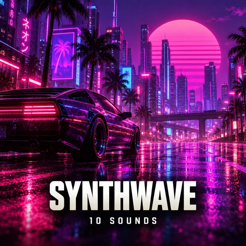 Synthwave pack artwork
